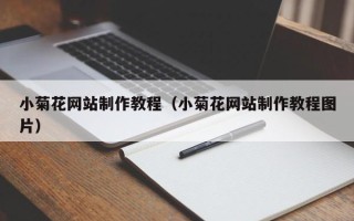 敦煌小菊花网站制作教程（小菊花网站制作教程图片）